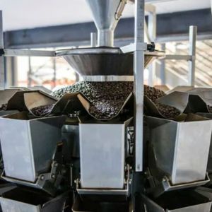 Coffee roasting process for private label brands.